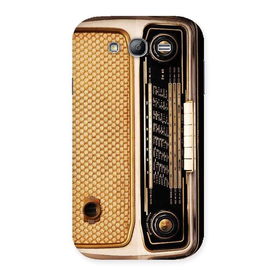 Vintage Radio Back Case for Galaxy Grand