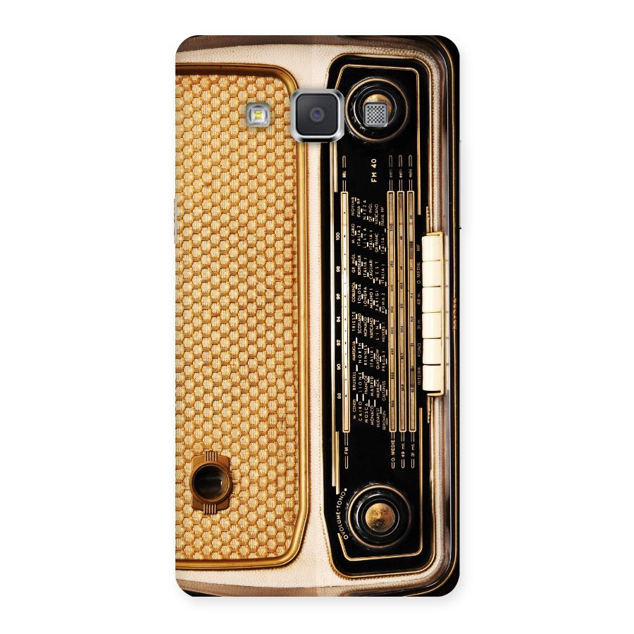 Vintage Radio Back Case for Galaxy Grand Max