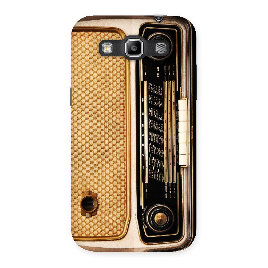 Vintage Radio Back Case for Galaxy Grand Quattro