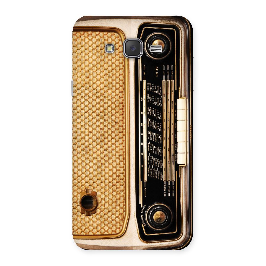 Vintage Radio Back Case for Galaxy J7