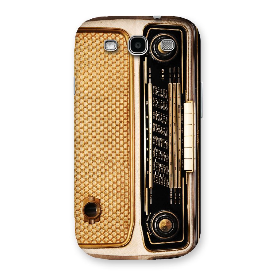 Vintage Radio Back Case for Galaxy S3