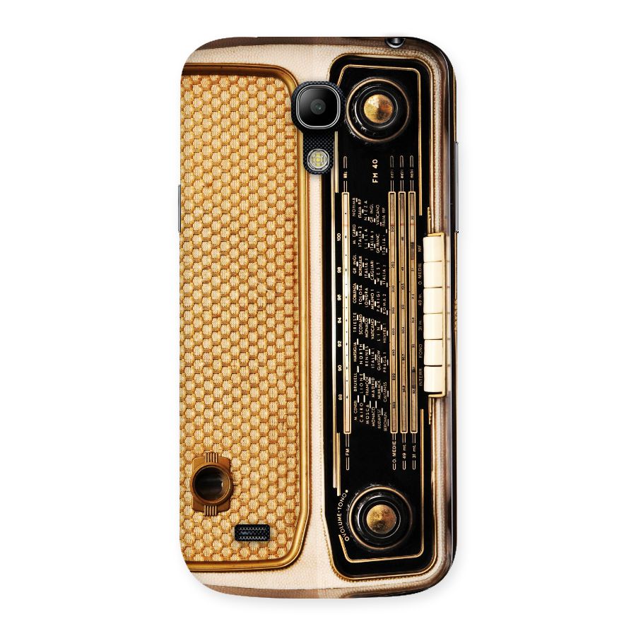 Vintage Radio Back Case for Galaxy S4 Mini