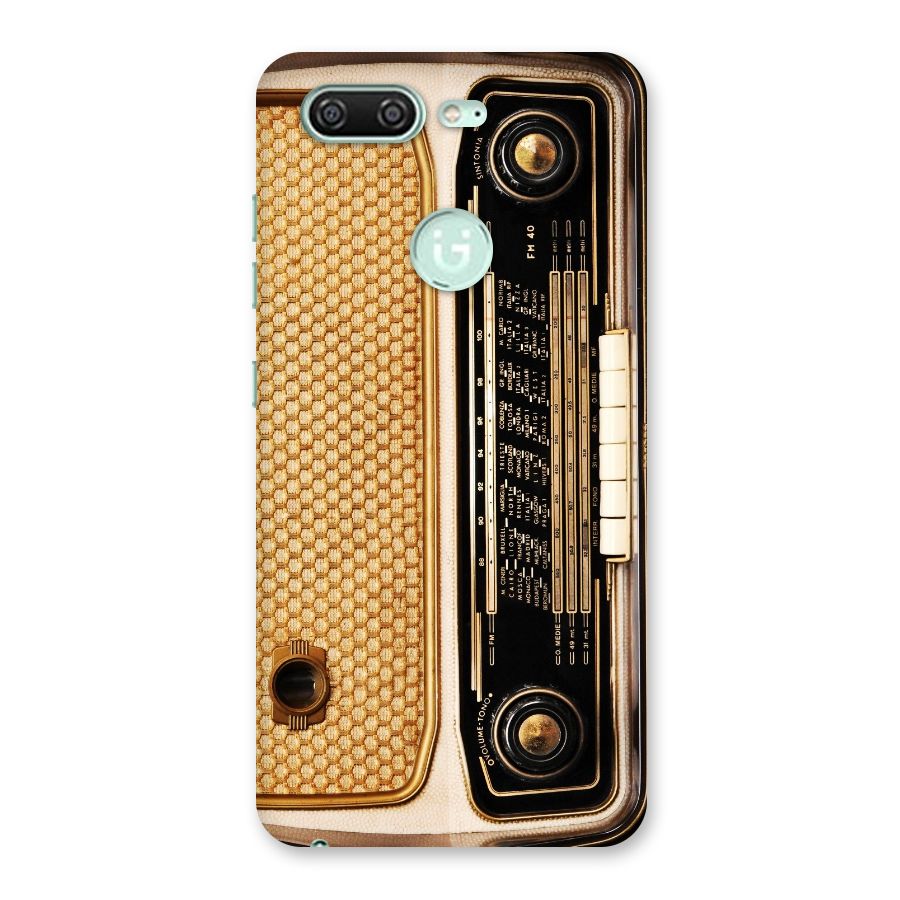 Vintage Radio Back Case for Gionee S10