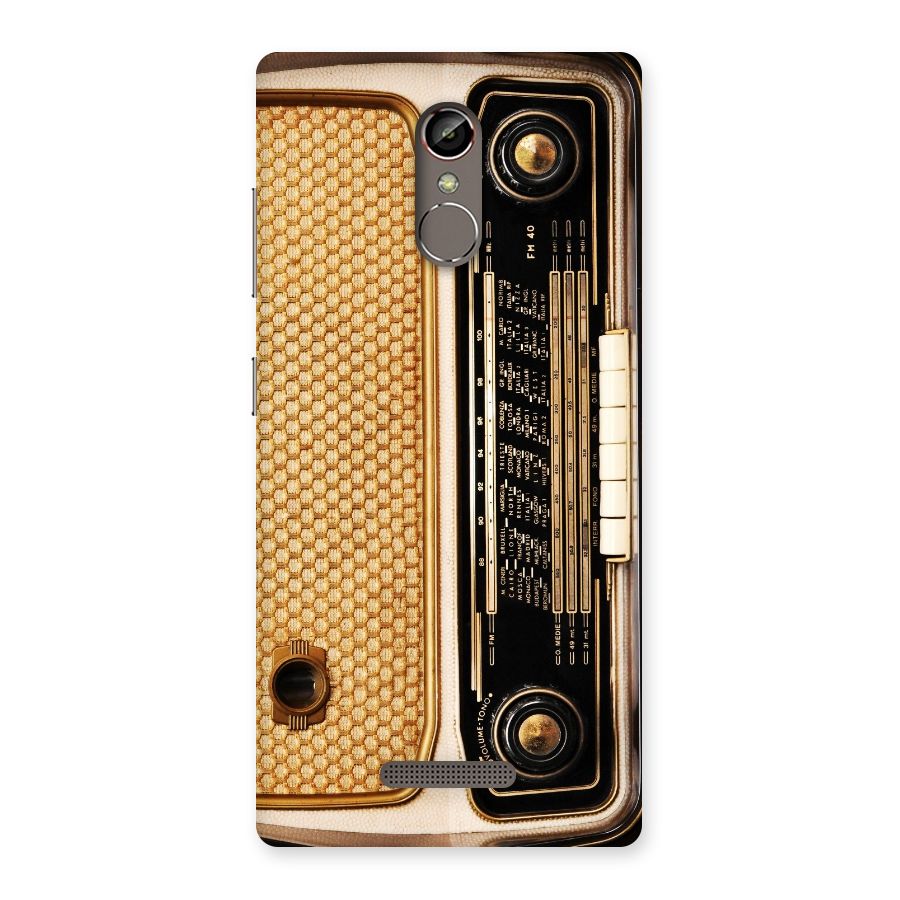 Vintage Radio Back Case for Gionee S6s