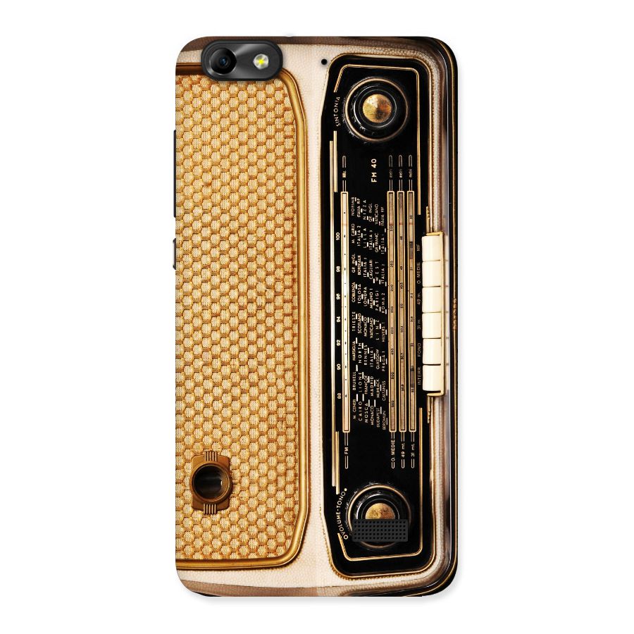 Vintage Radio Back Case for Honor 4C