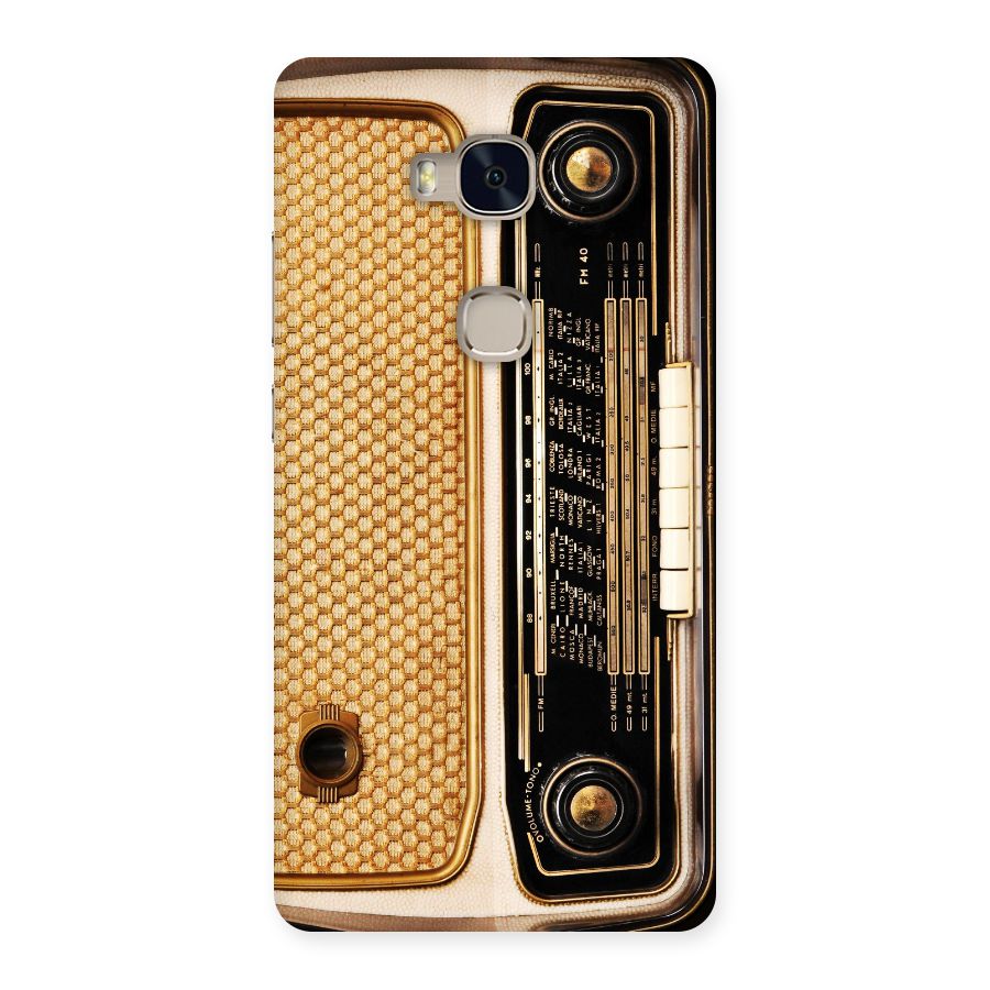 Vintage Radio Back Case for Huawei Honor 5X