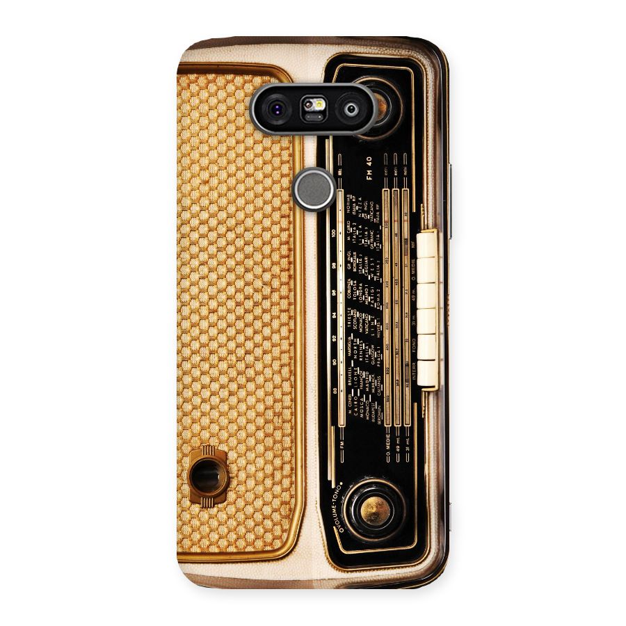 Vintage Radio Back Case for LG G5