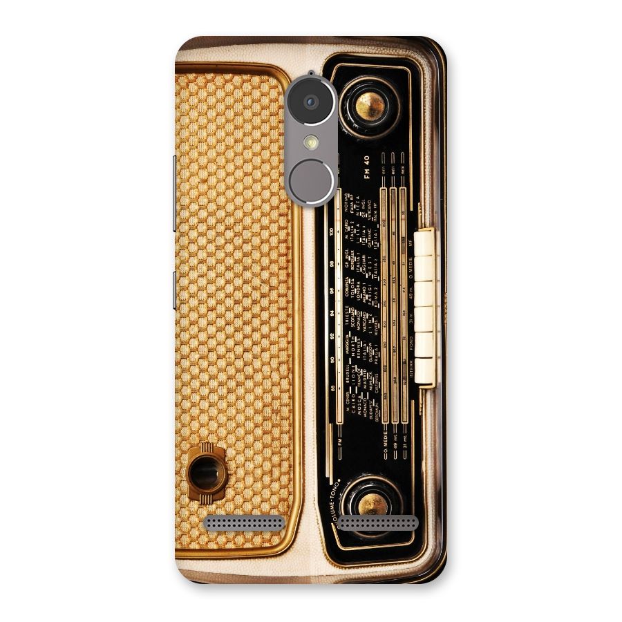 Vintage Radio Back Case for Lenovo K6