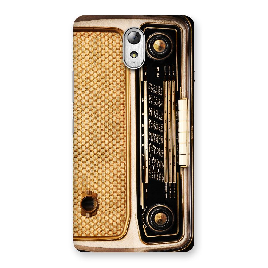 Vintage Radio Back Case for Lenovo Vibe P1M