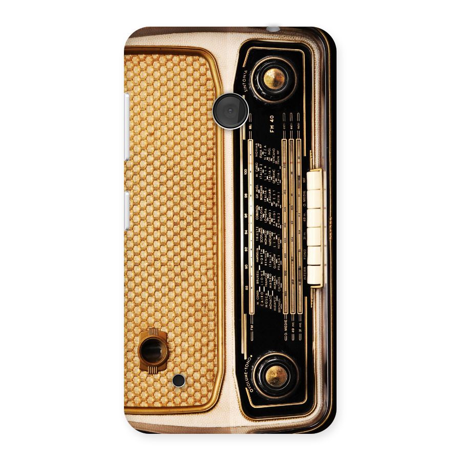 Vintage Radio Back Case for Lumia 530