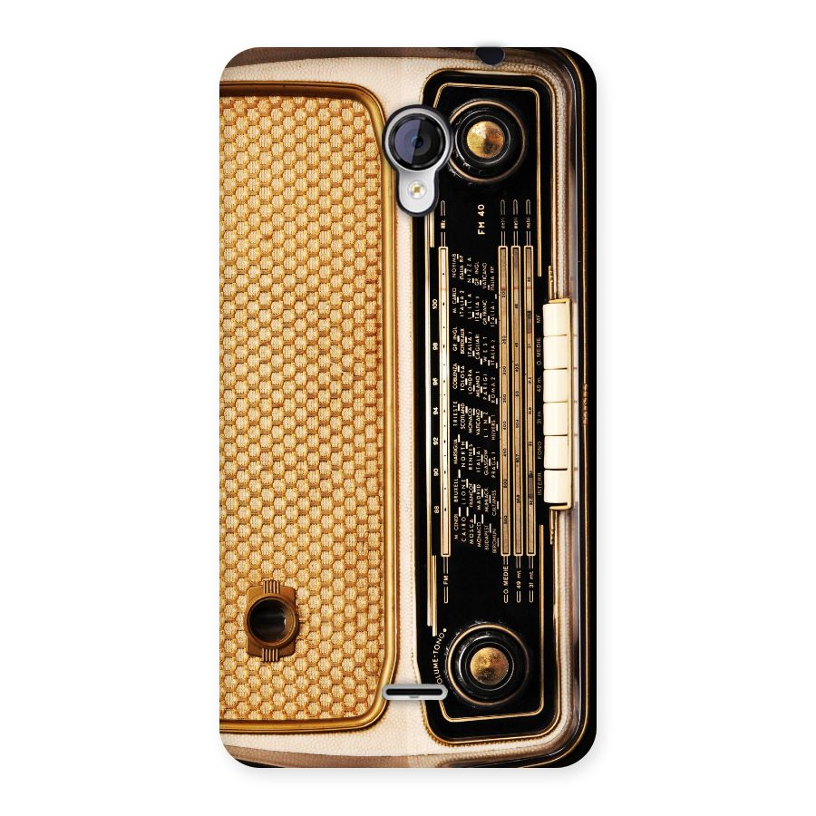 Vintage Radio Back Case for Micromax Unite 2 A106