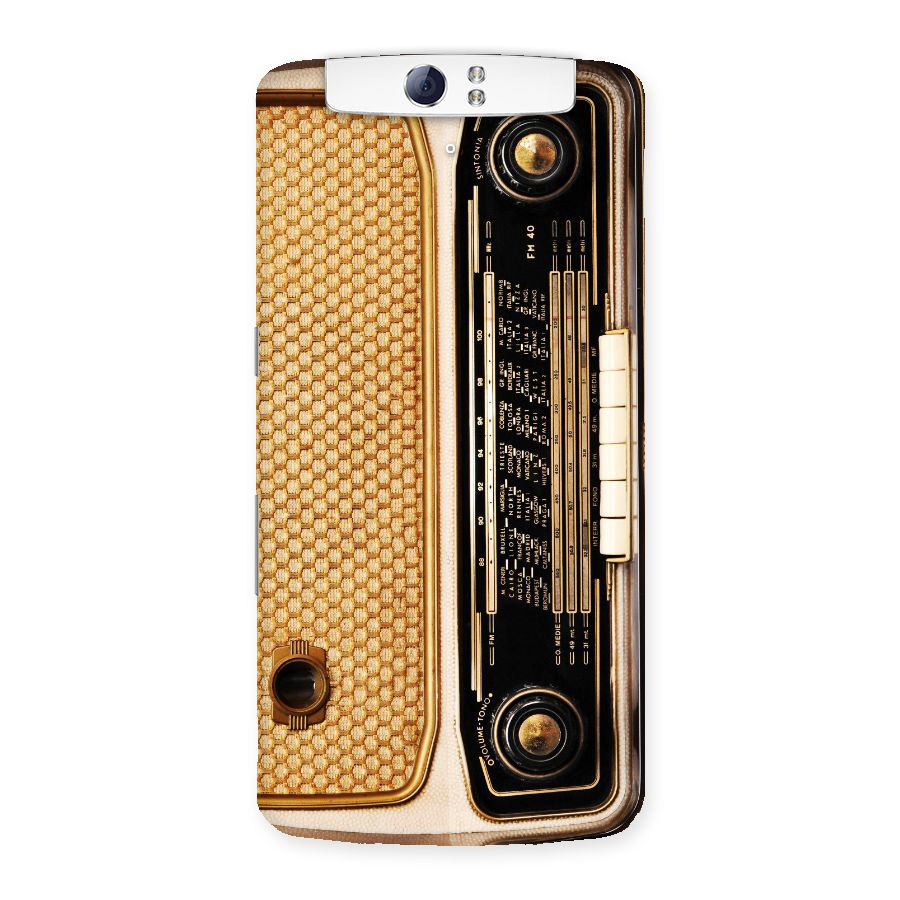 Vintage Radio Back Case for Oppo N1