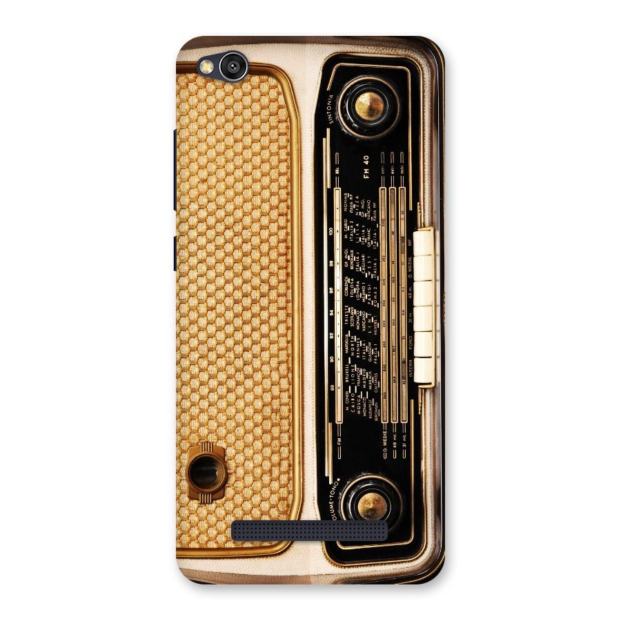 Vintage Radio Back Case for Redmi 4A