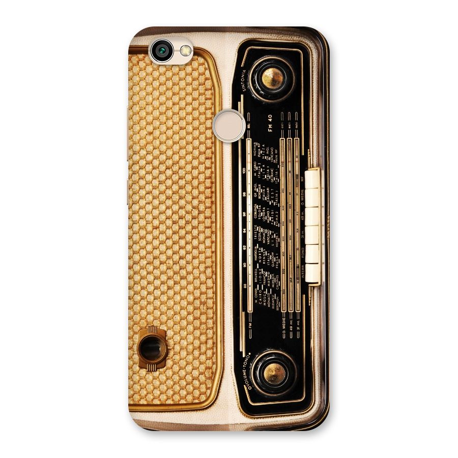 Vintage Radio Back Case for Redmi Y1 2017