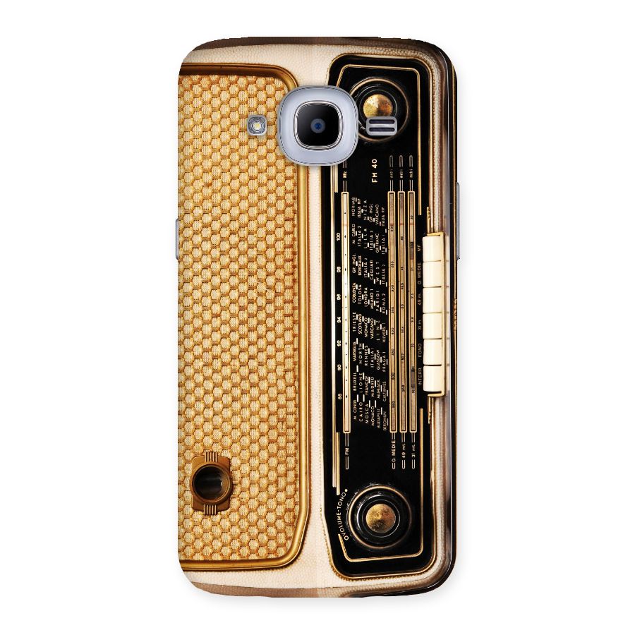 Vintage Radio Back Case for Samsung Galaxy J2 Pro