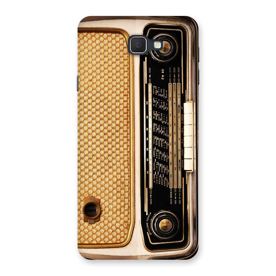 Vintage Radio Back Case for Samsung Galaxy J7 Prime