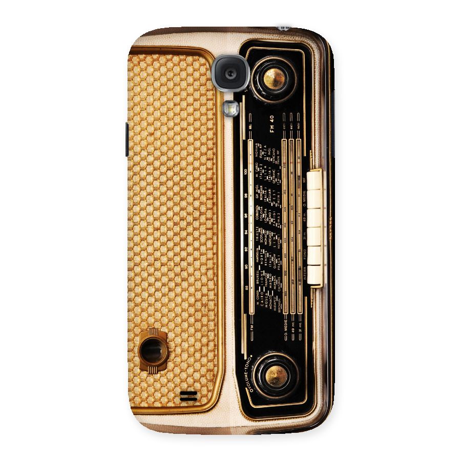 Vintage Radio Back Case for Samsung Galaxy S4