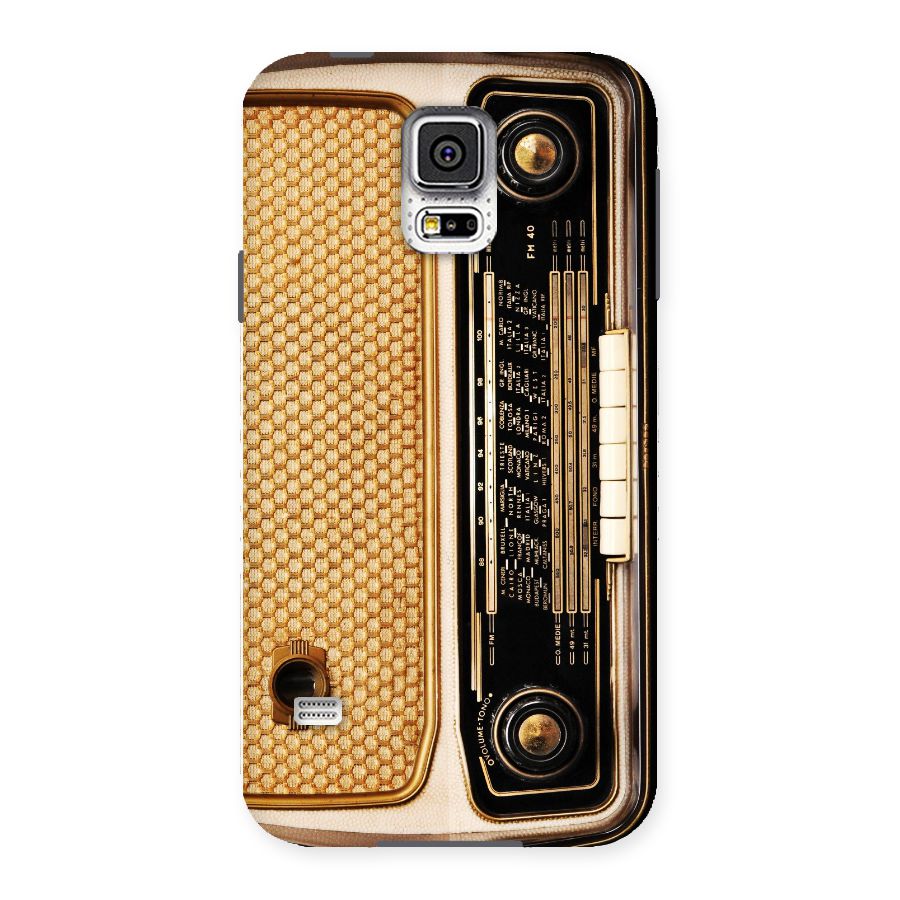 Vintage Radio Back Case for Samsung Galaxy S5