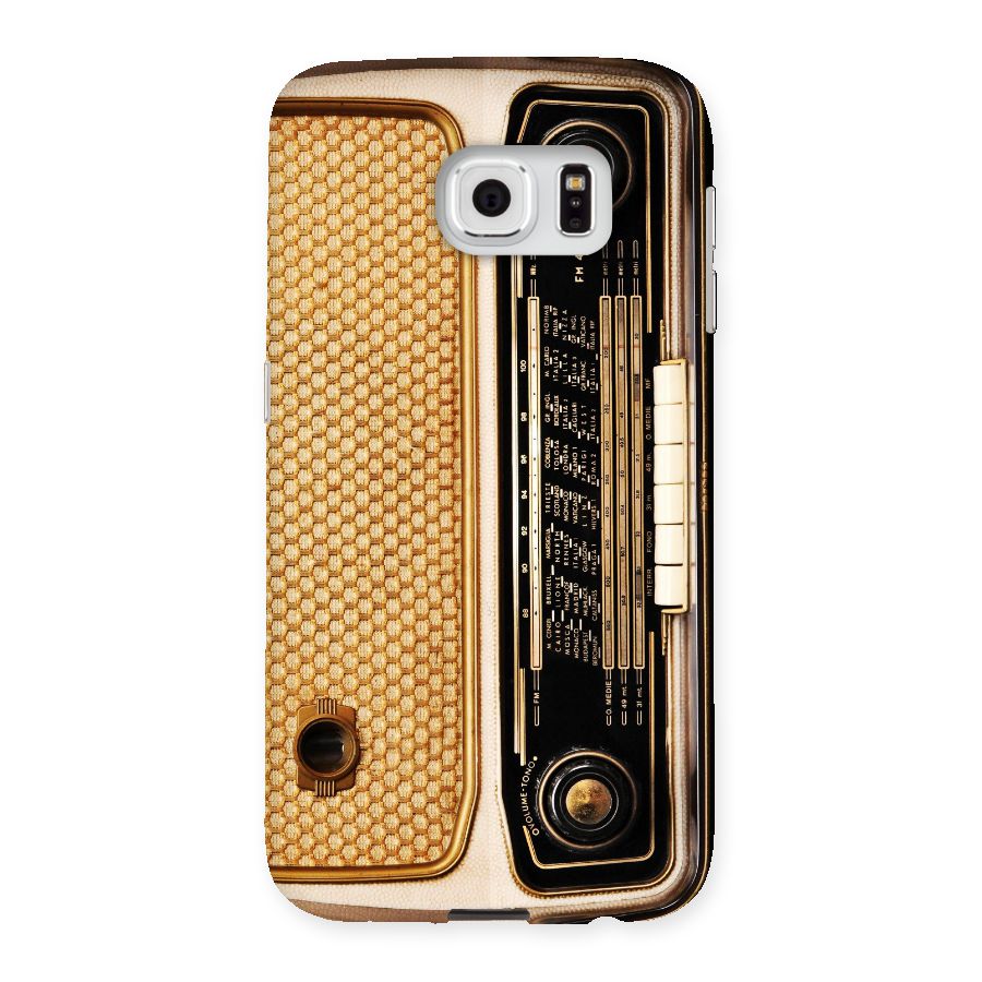 Vintage Radio Back Case for Samsung Galaxy S6