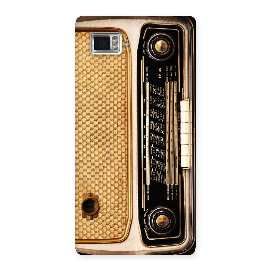 Vintage Radio Back Case for Vibe Z2 Pro K920