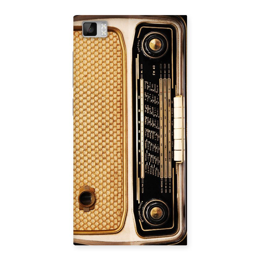 Vintage Radio Back Case for Xiaomi Mi3