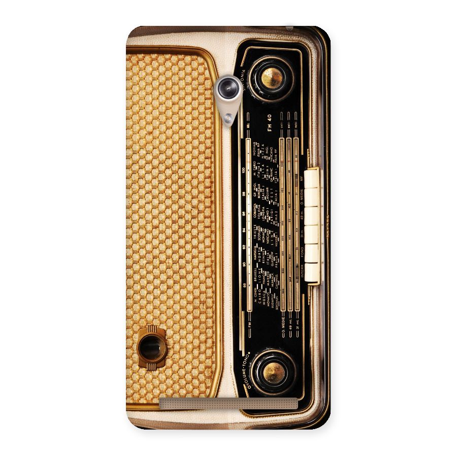 Vintage Radio Back Case for Zenfone 6
