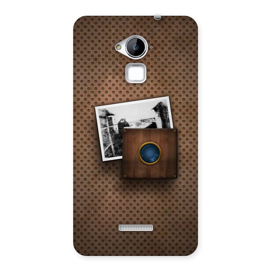 Vintage Wood Camera Back Case for Coolpad Note 3