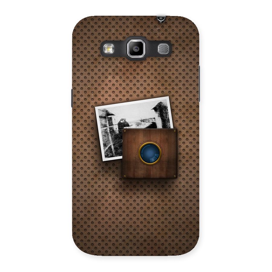 Vintage Wood Camera Back Case for Galaxy Grand Quattro