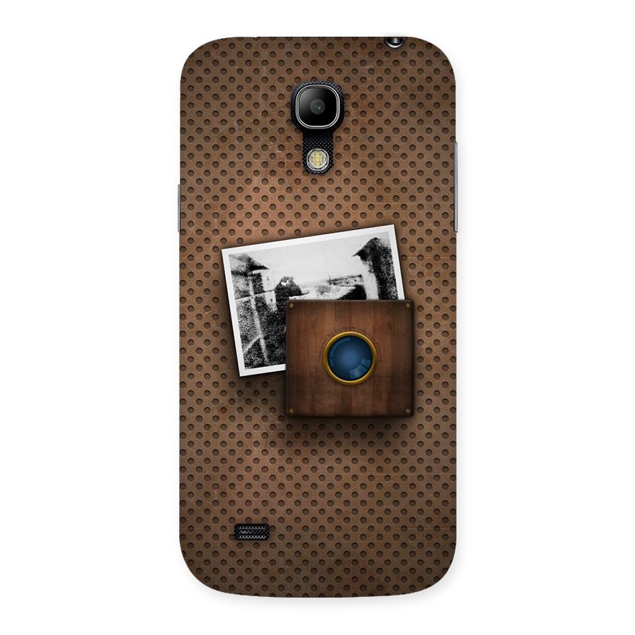 Vintage Wood Camera Back Case for Galaxy S4 Mini