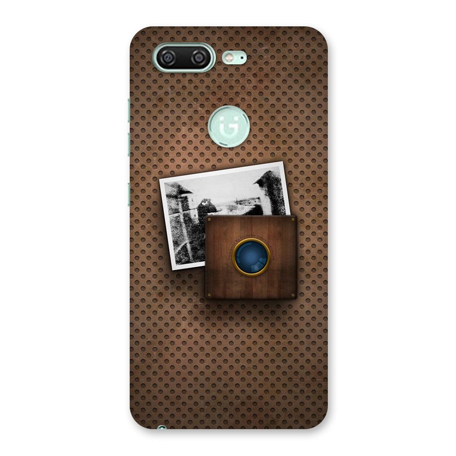 Vintage Wood Camera Back Case for Gionee S10