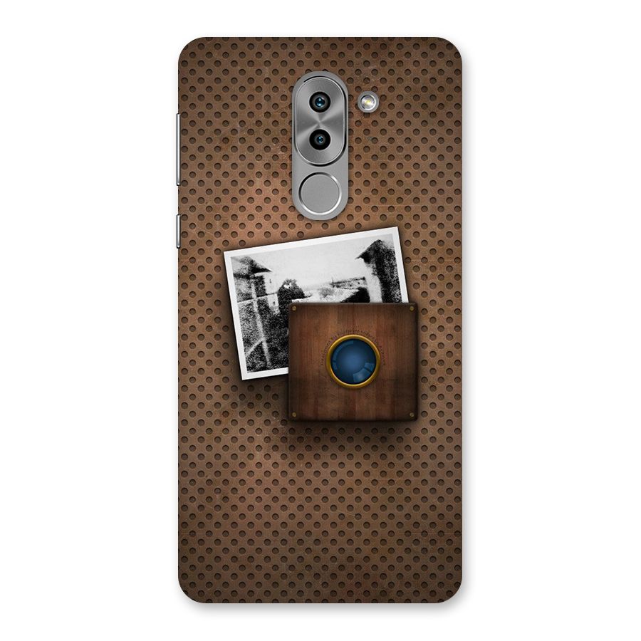Vintage Wood Camera Back Case for Honor 6X