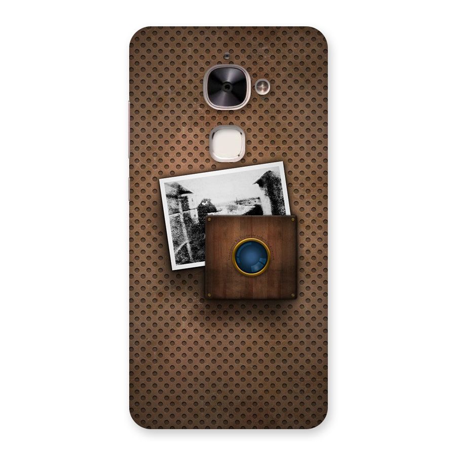 Vintage Wood Camera Back Case for Le 2
