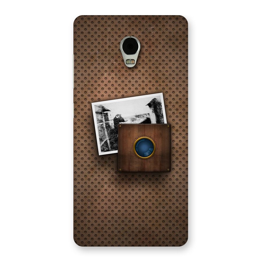 Vintage Wood Camera Back Case for Lenovo Vibe P1