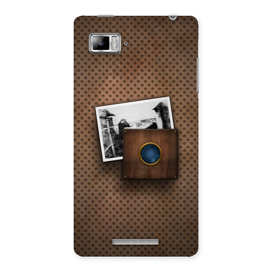 Vintage Wood Camera Back Case for Lenovo Vibe Z K910