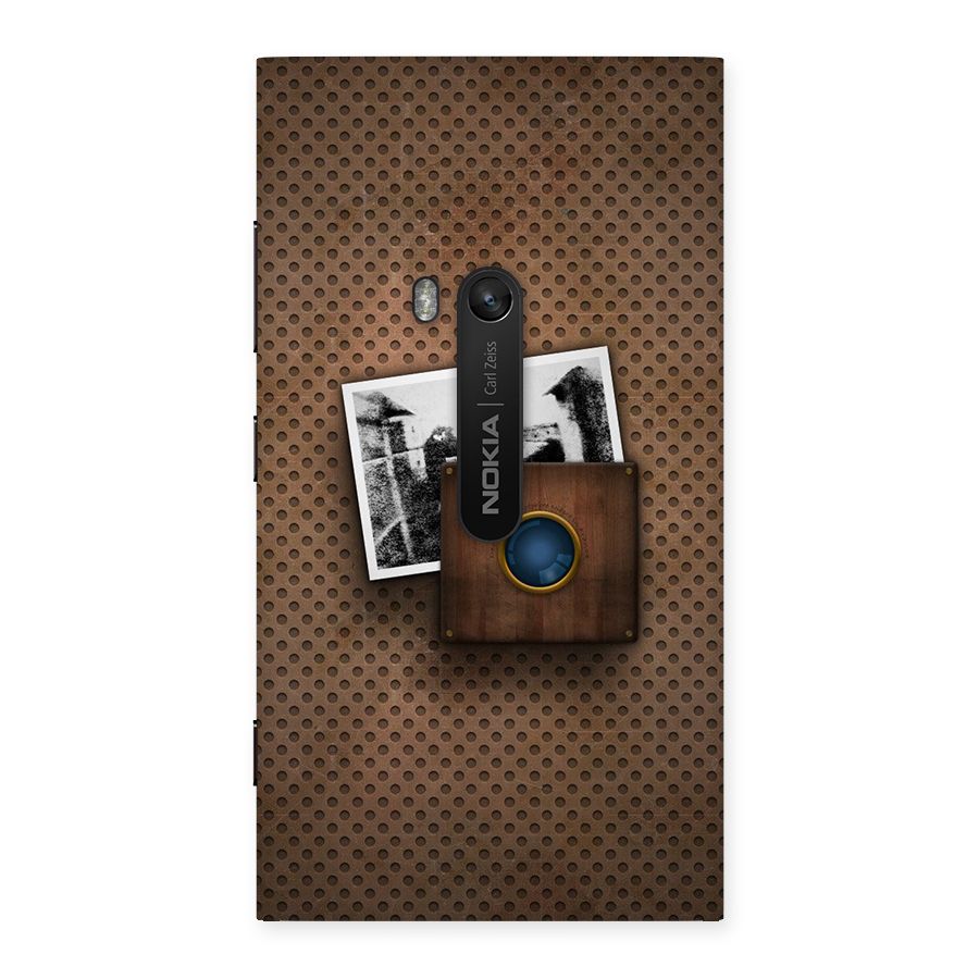 Vintage Wood Camera Back Case for Lumia 920