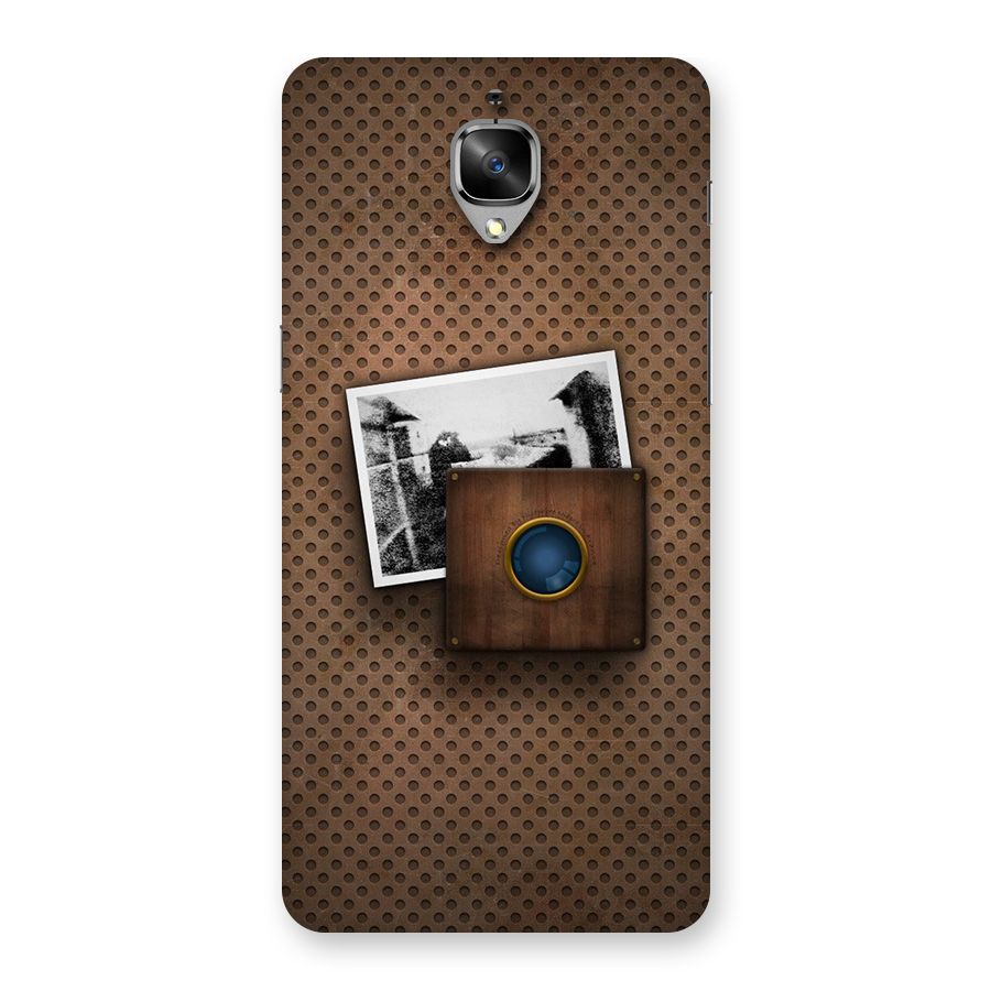 Vintage Wood Camera Back Case for OnePlus 3