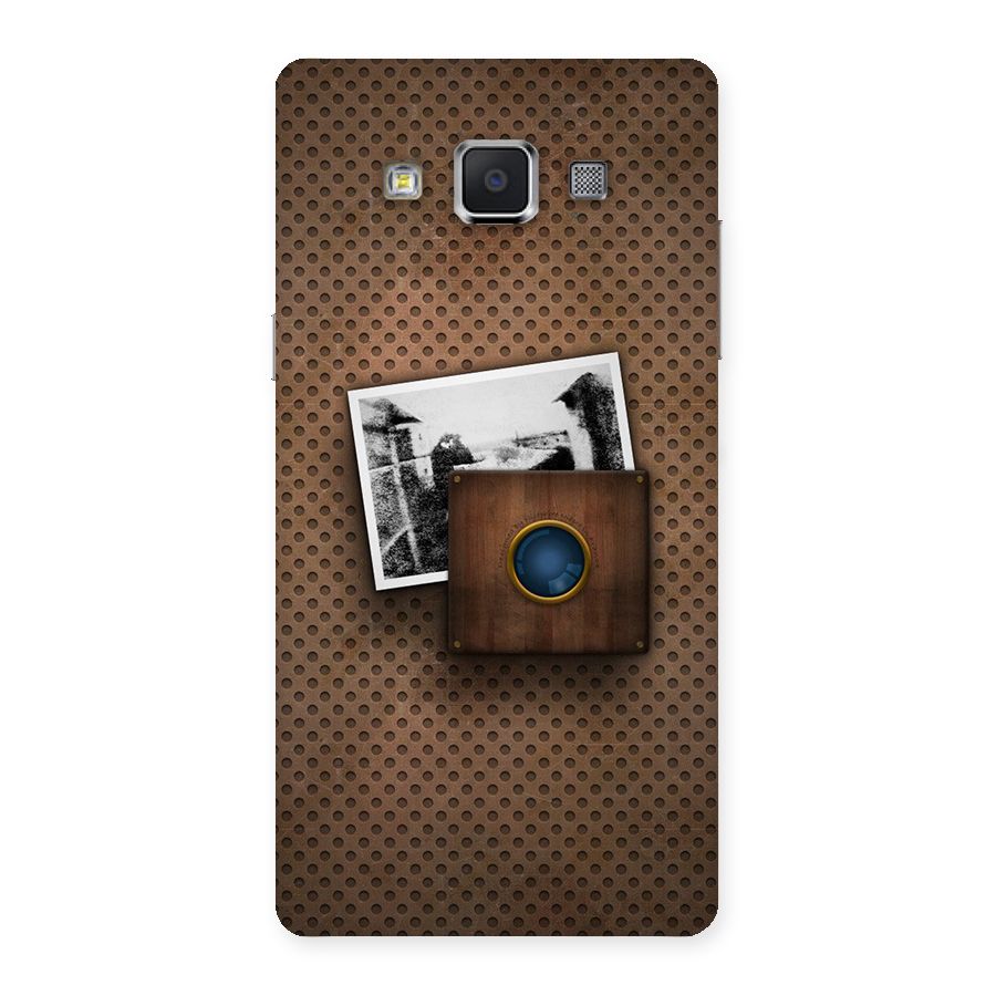 Vintage Wood Camera Back Case for Samsung Galaxy A5