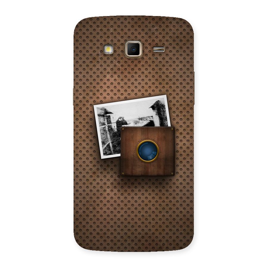 Vintage Wood Camera Back Case for Samsung Galaxy Grand 2