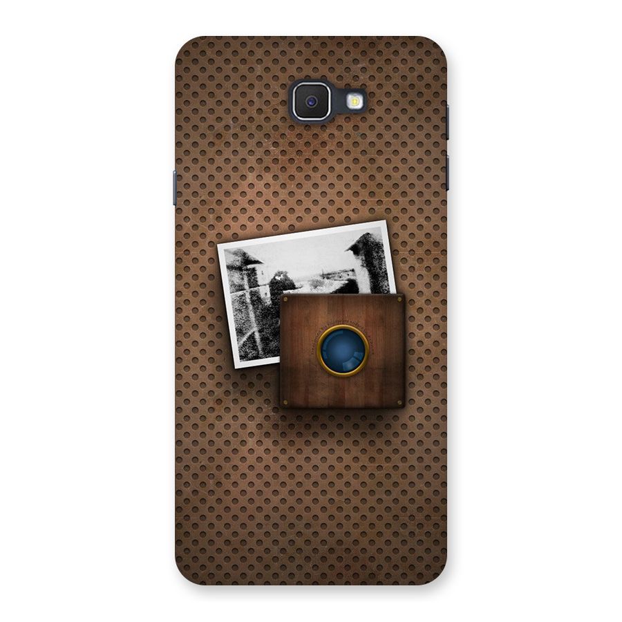 Vintage Wood Camera Back Case for Samsung Galaxy J7 Prime