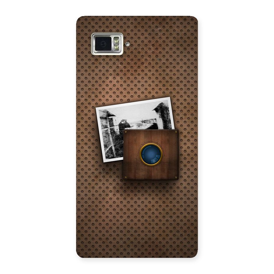 Vintage Wood Camera Back Case for Vibe Z2 Pro K920