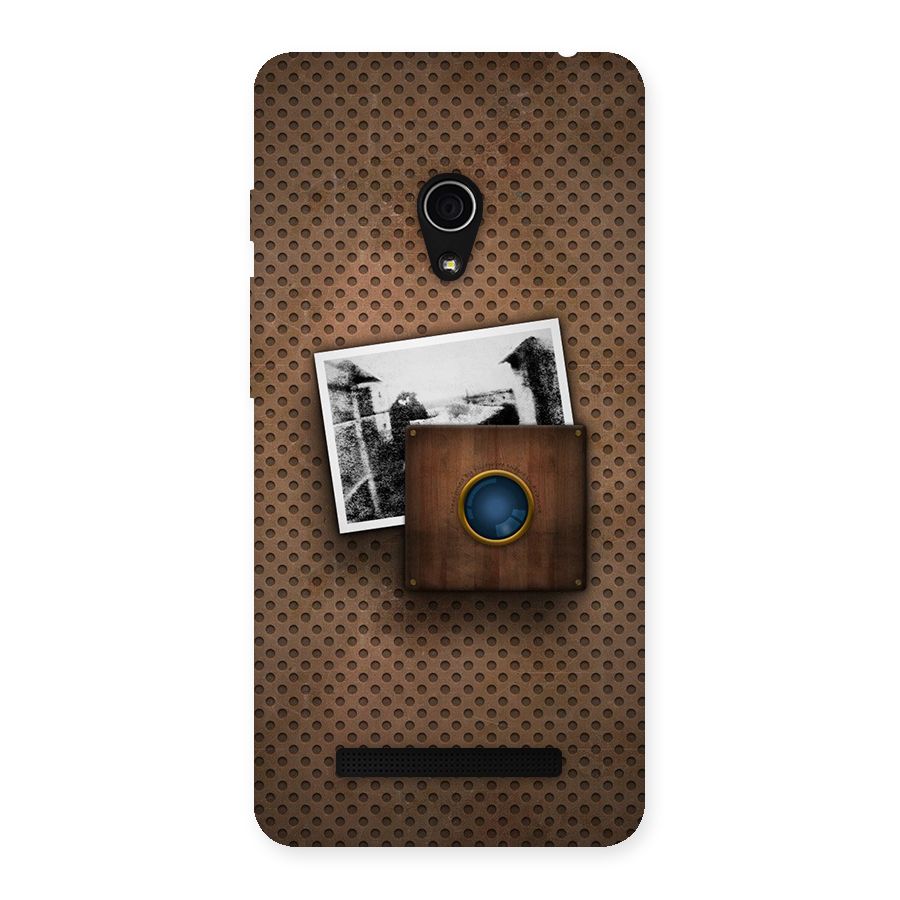 Vintage Wood Camera Back Case for Zenfone 5