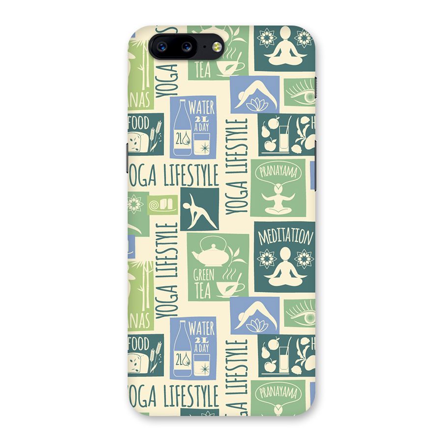 Vintage Yoga Lifestyle Back Case for OnePlus 5