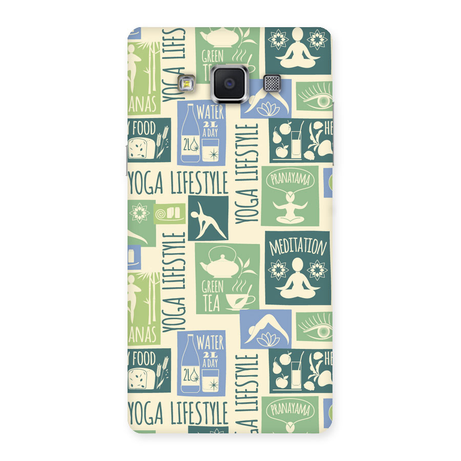 Vintage Yoga Lifestyle Back Case for Samsung Galaxy A5