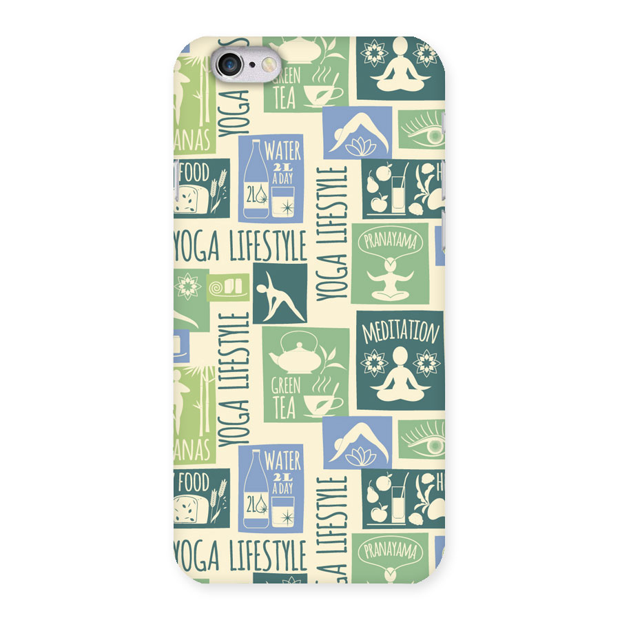 Vintage Yoga Lifestyle Back Case for iPhone 6 6S