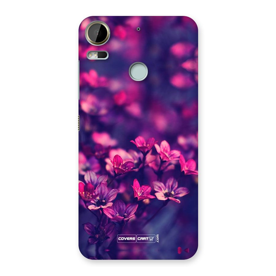 Violet Floral Back Case for Desire 10 Pro
