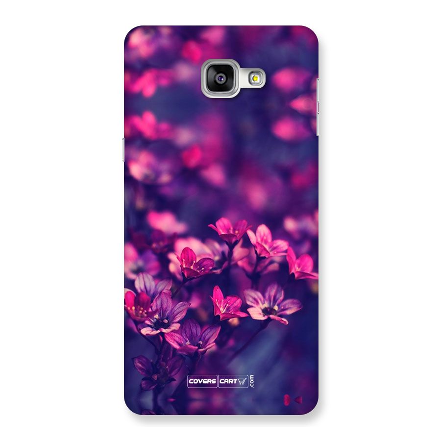 Violet Floral Back Case for Galaxy A9