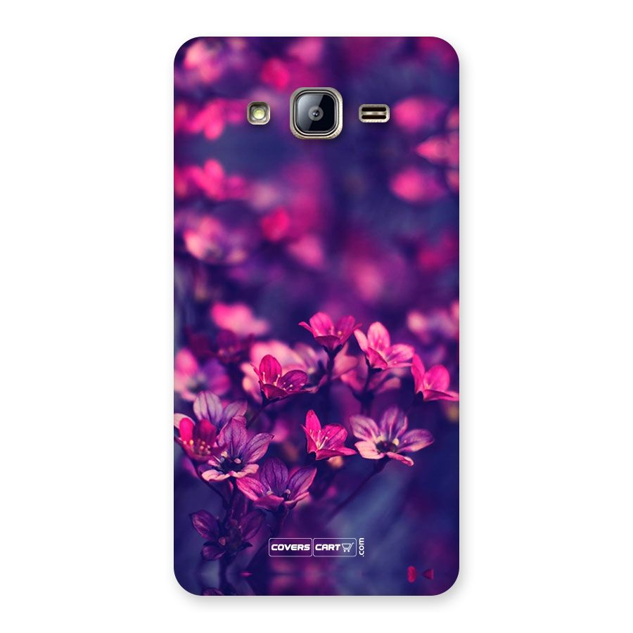 Violet Floral Back Case for Galaxy On5