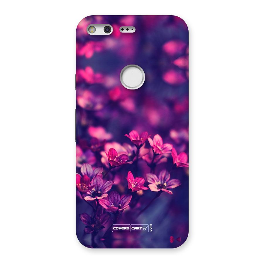 Violet Floral Back Case for Google Pixel