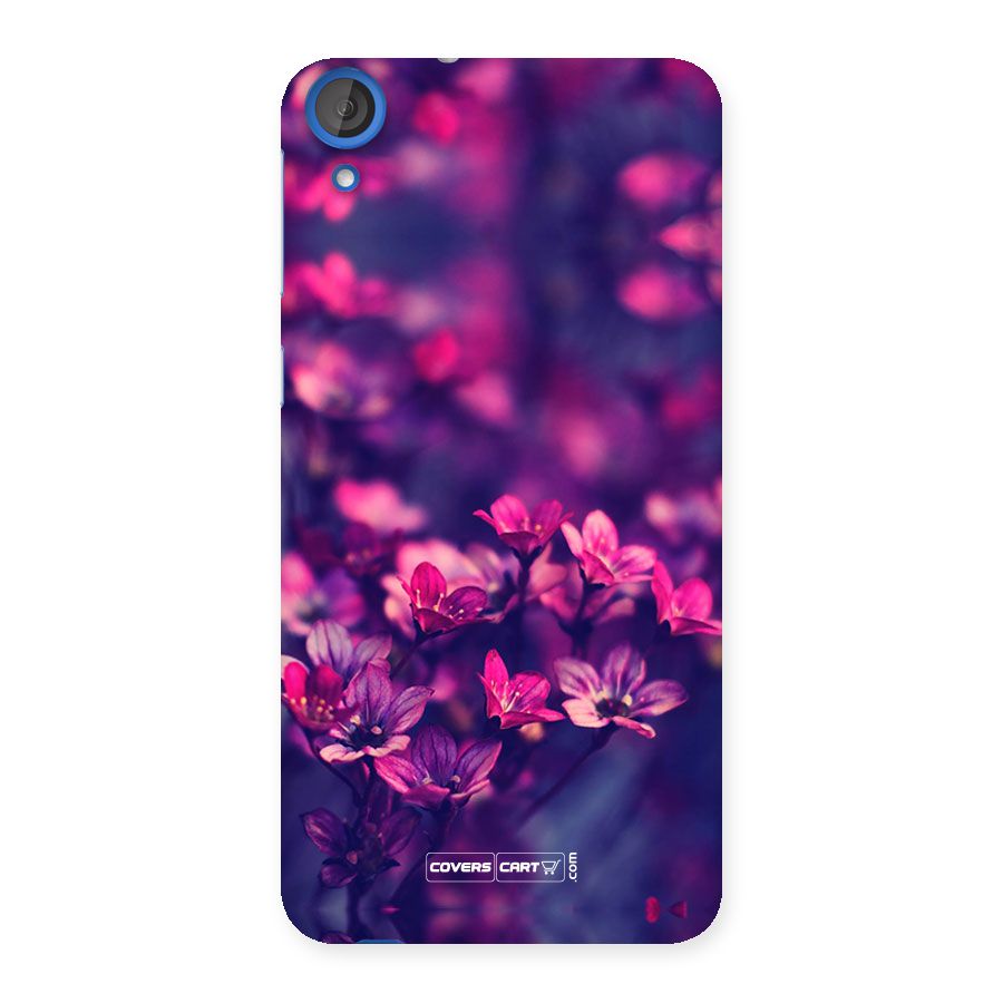 Violet Floral Back Case for HTC Desire 820s