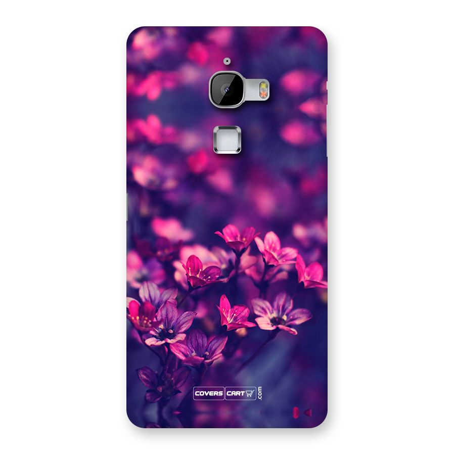 Violet Floral Back Case for LeTV Le Max
